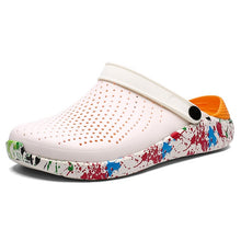 Load image into Gallery viewer, 2019 Men Sandals Crocks LiteRide Hole Shoes Crok Rubber Clogs For Men EVA Unisex Garden Shoes Black Crocse Adulto Cholas Hombre