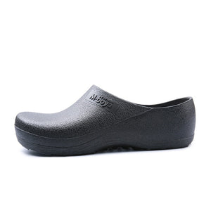 Hotel Kitchen Clogs Non-slip Chef Shoes Casual Flat Work Shoes Breathable Resistant Kitchen Cook Working Shoes Size Plus 37-46