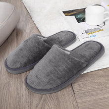 Load image into Gallery viewer, Shoes Men Warm Home Slippers Plush Soft Indoors Anti-slip Winter Floor Bedroom Shoes zapatos de hombre #3N27
