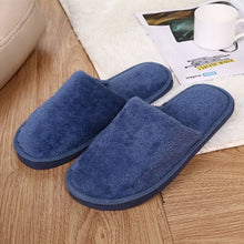 Load image into Gallery viewer, Shoes Men Warm Home Slippers Plush Soft Indoors Anti-slip Winter Floor Bedroom Shoes zapatos de hombre #3N27
